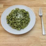 fettucine with arugula pesto