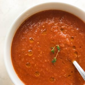 Flavorful Tomato Soup With Fennel & Thyme Delight No.1 Soup