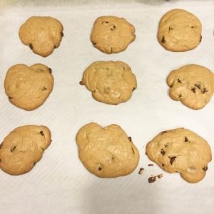 Salted Chocolate Chip Cookies