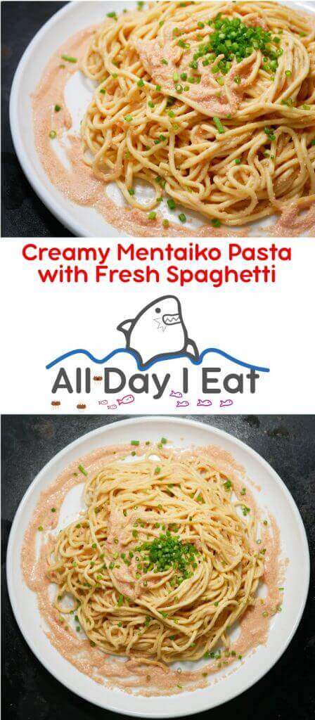 Creamy Mentaiko Pasta: Fresh Spaghetti Delight 3 Step Recipe