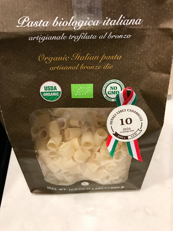 Ditali Lisci Pasta in pack