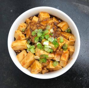 mapo tofu with red miso