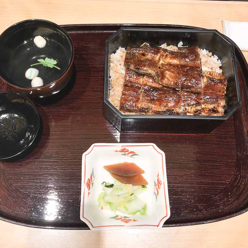 unagi bento box