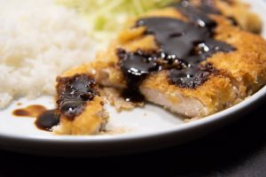 chicken katsu japanese style deep fried chicken cutlet