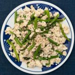 asparagus shira ae with japanese tofu-2