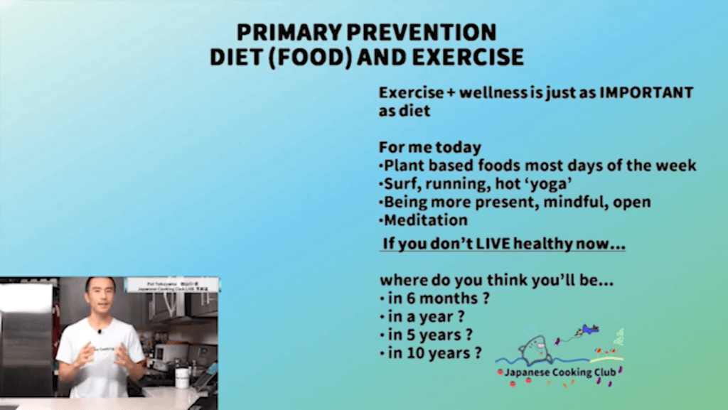 Primary Prevention and plant based food