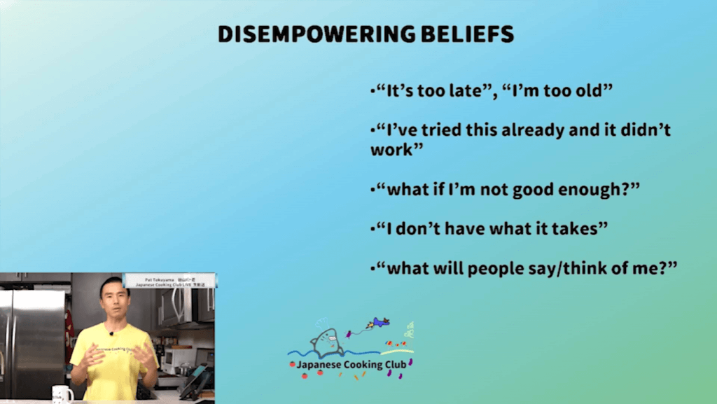 Disempowering Beliefs