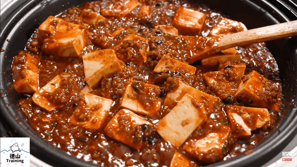 meatless mapo tofu