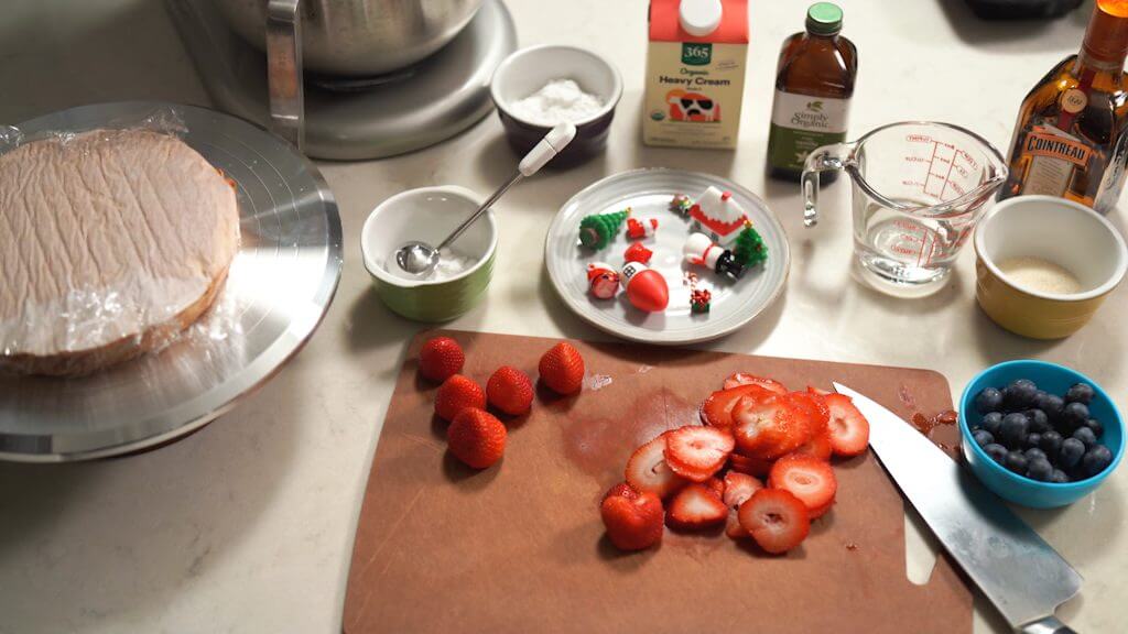 ingredients for christmas cake