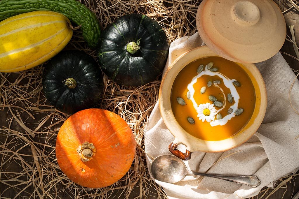 cooking kabocha squash