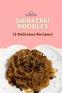 Shirataki Noodles | 3 Delicious and Healthy Japanese Recipes