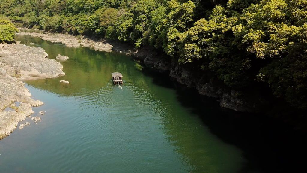 boat in a river