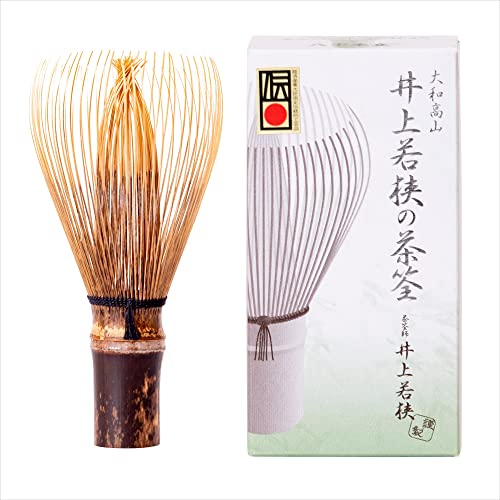 Walbest Tea Powder Whisk Quick Mixing Japanese Style Bamboo Matcha Green Tea Whisk for Traditional Japanese Tea Ceremony, Log Color