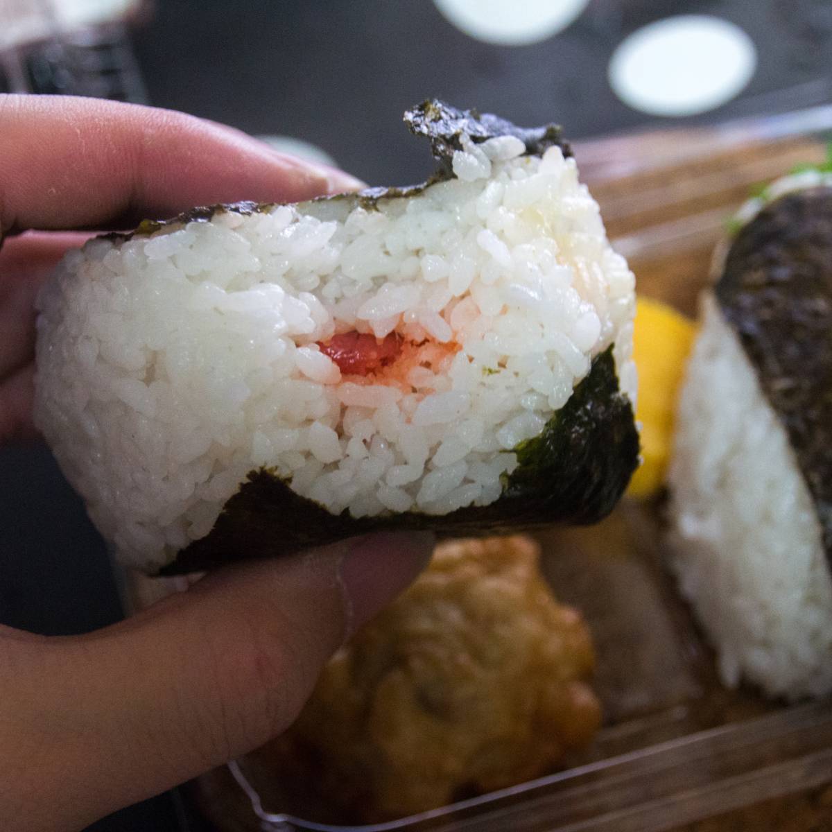 storebought omusubi