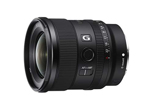 Sony FE 20mm F1.8 G Full-Frame Large-Aperture Ultra-Wide Prime Angle G Lens, Model: SEL20F18G