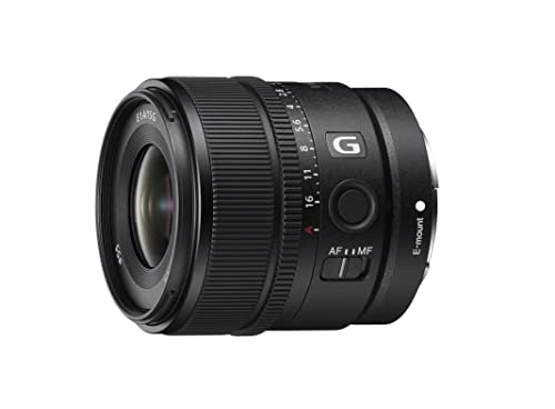 Sony E 15mm F1.4 G APS-C Large-Aperture Wide-Angle G Lens 