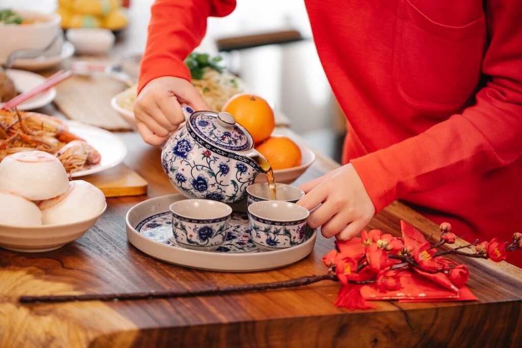 ceramic teapot