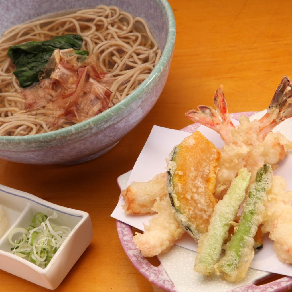 ramen and tempura