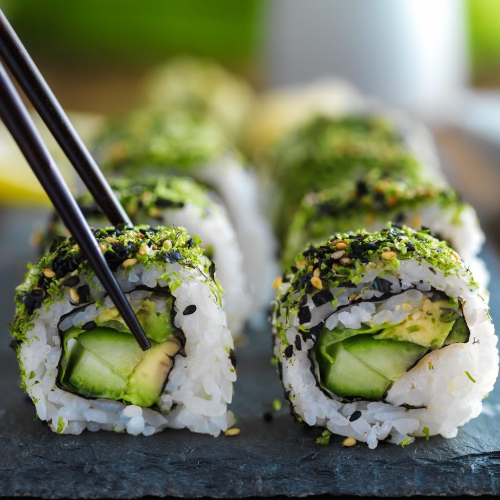 low carb sushi roll