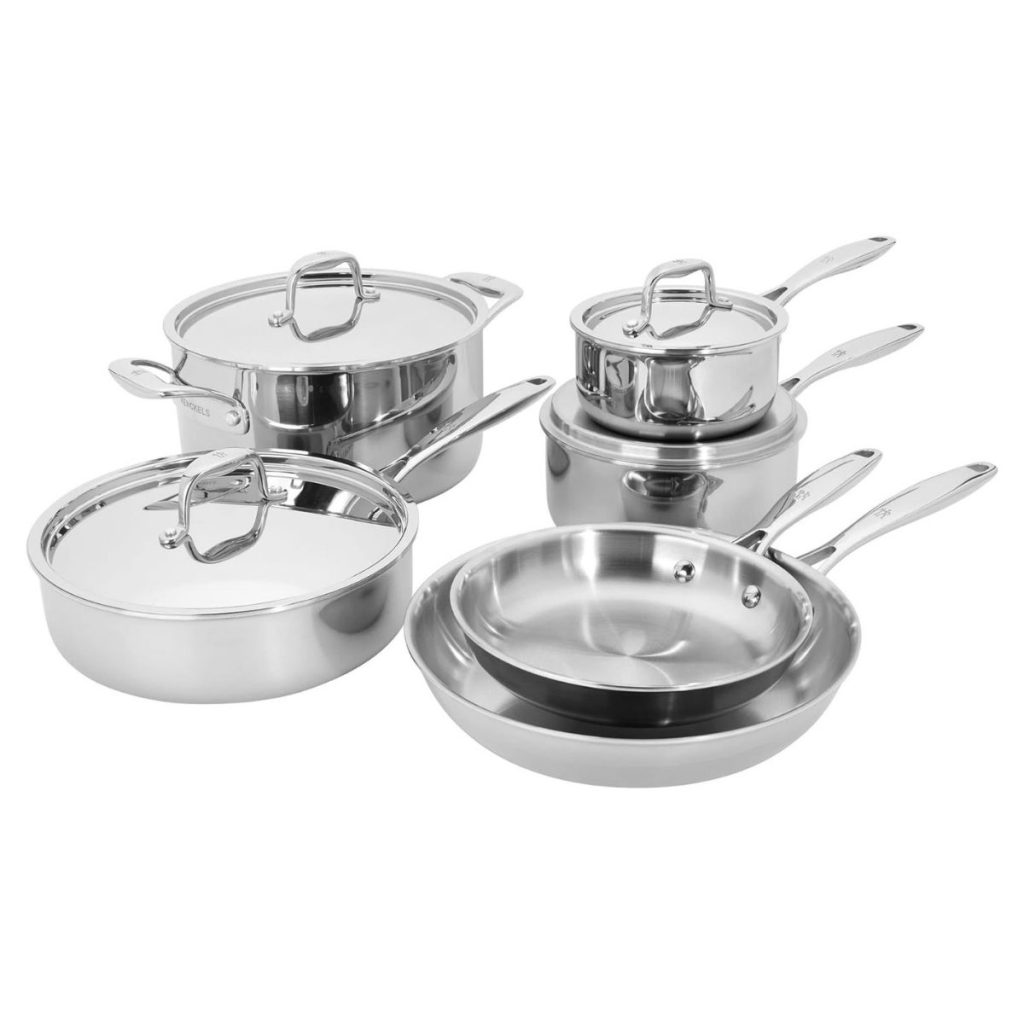 Tramontina Gourmet 12 in. Tri-Ply Clad Induction Ready Stainless Steel Fry  Pan