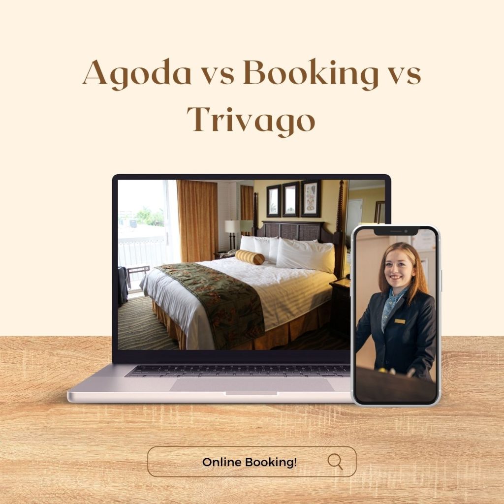 Agoda vs booking vs trivago