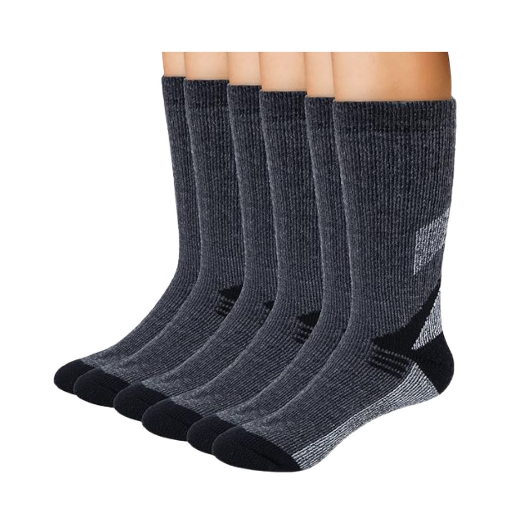 a set of wool socks