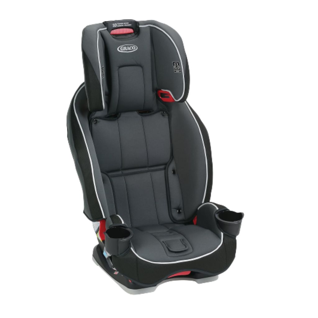 a black car seat