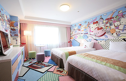 Hello Kitty Room at Keio Plaza Hotel