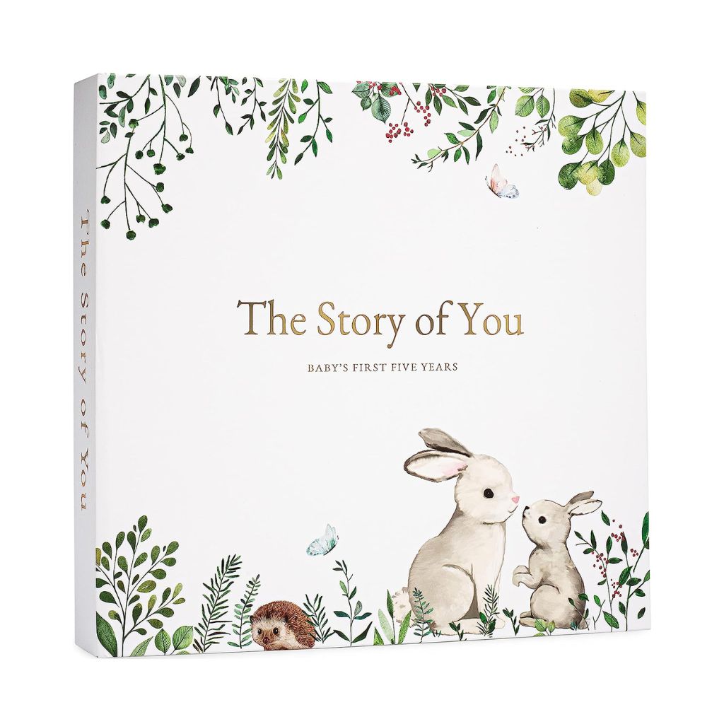 a baby memory book