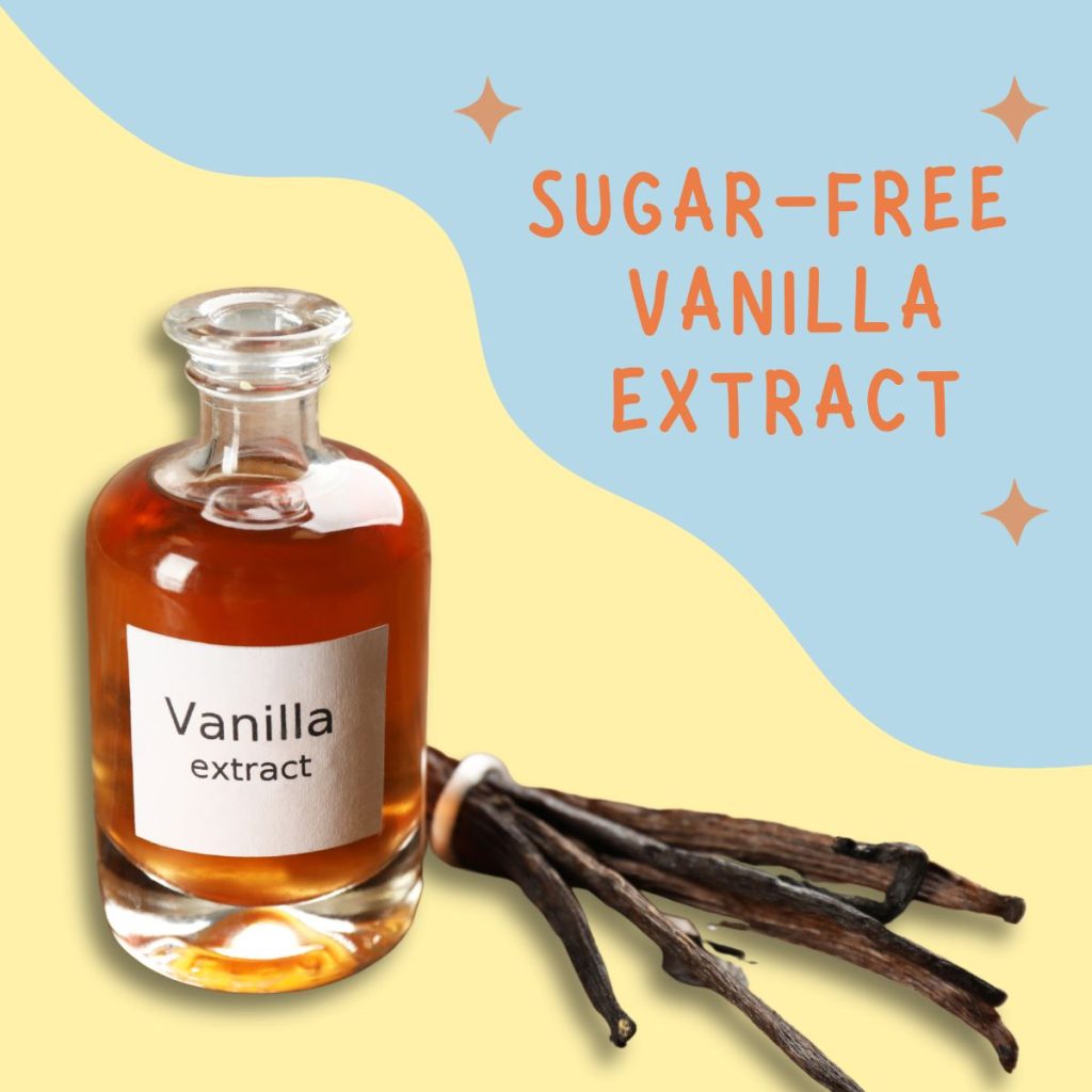 Sugar free vanilla extract