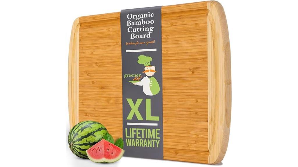 eco friendly durable large cutting board