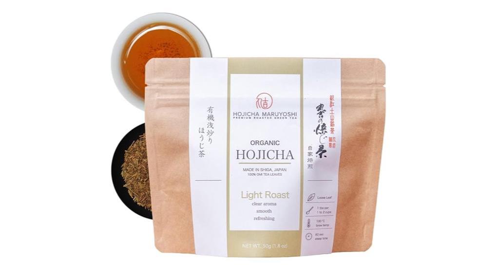 exquisite hojicha tea experience