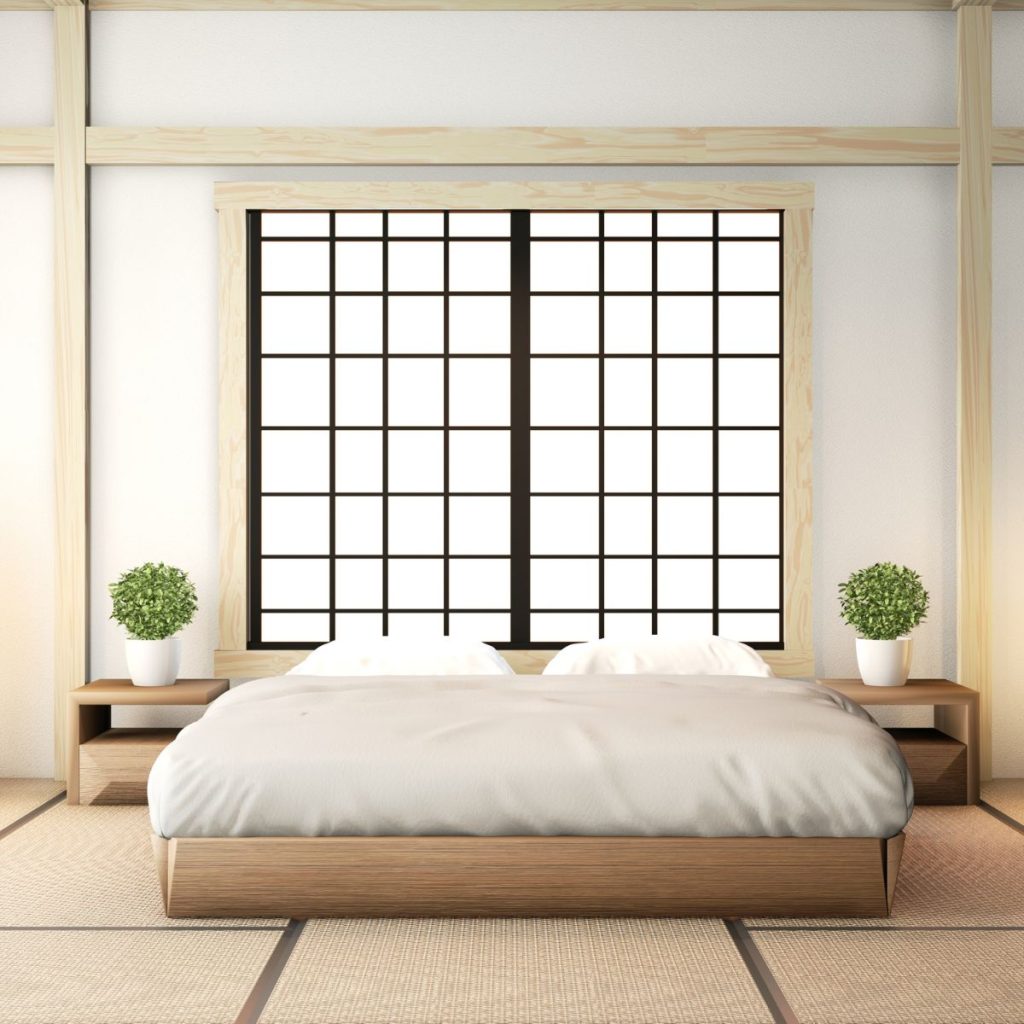 Ryokan bed interior