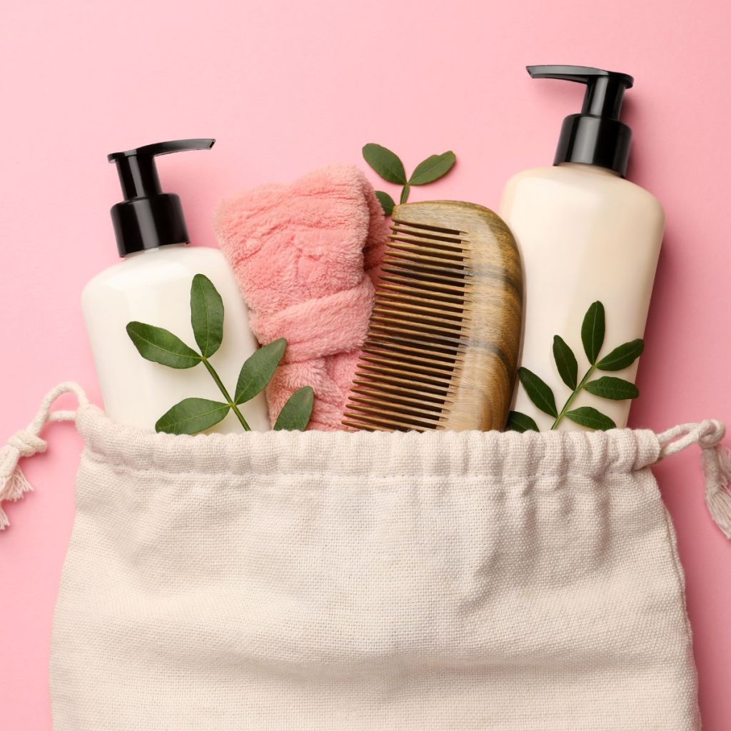 toiletries and skincare