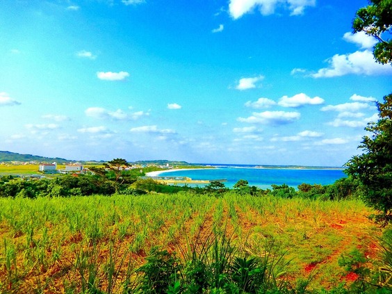 Zenda forest park in Kumejima