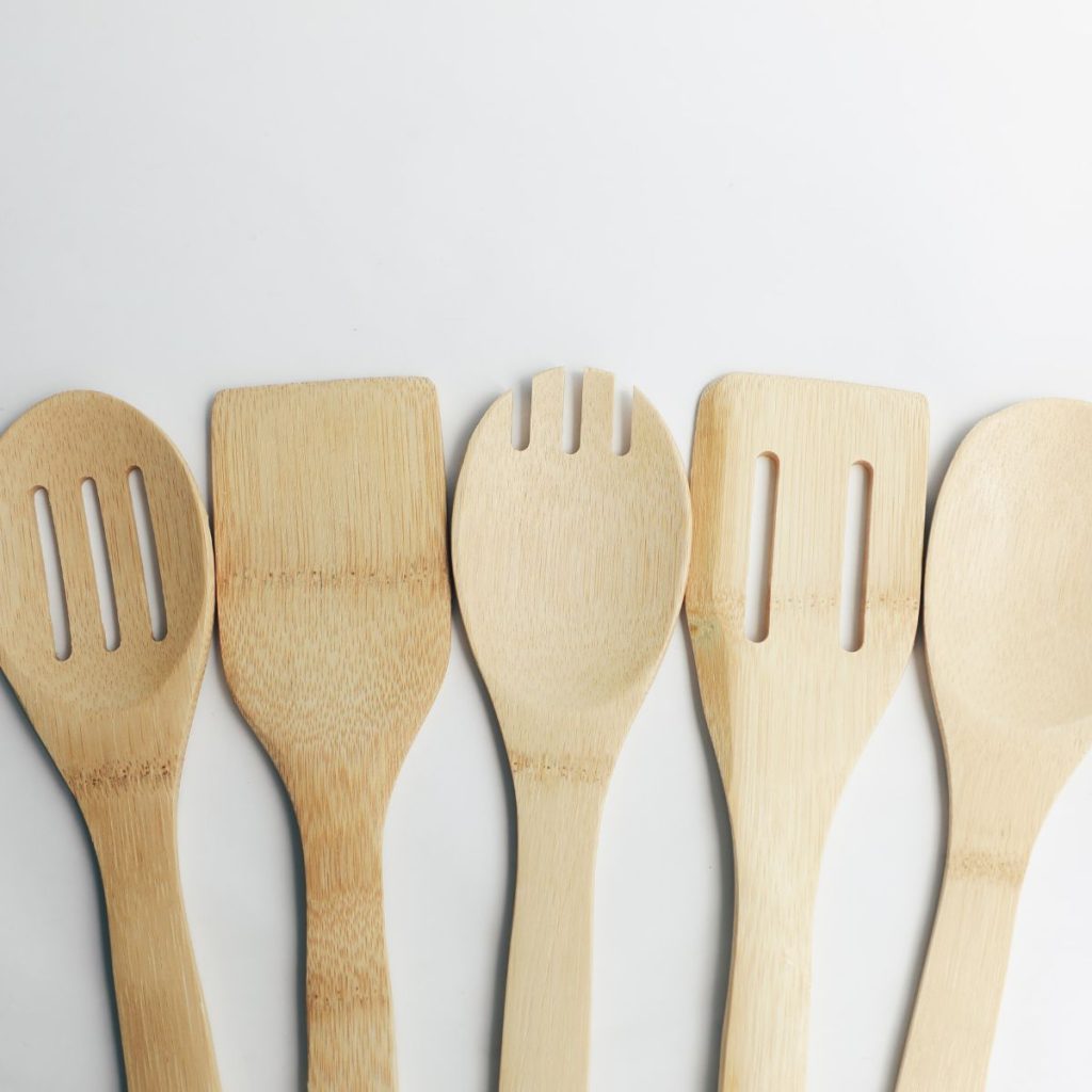 Bamboo cooking utensils