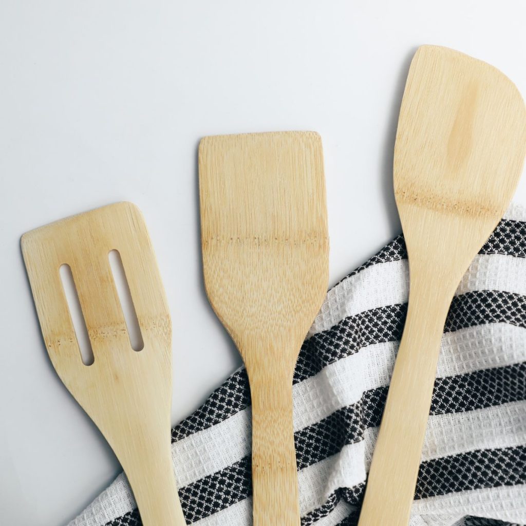 Beech cooking utensils