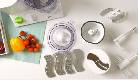 Braun FP3020 12 Cup Food Processor accessories