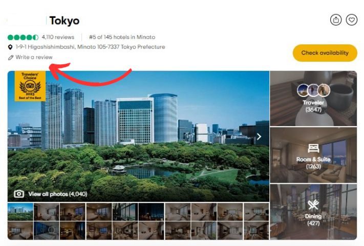 How to Leave a Review on Tripadvisor Selecting a Hotel