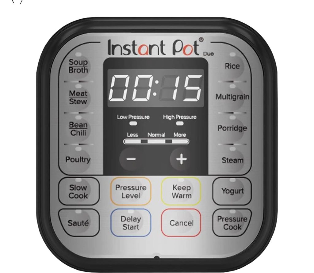 Instant Pot Duo 13 One touch cooking programs