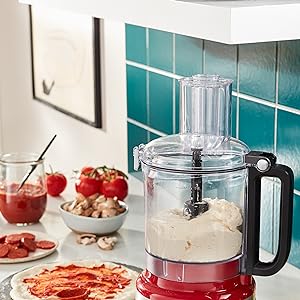 Kitchenaid Food Processor for kneading dough