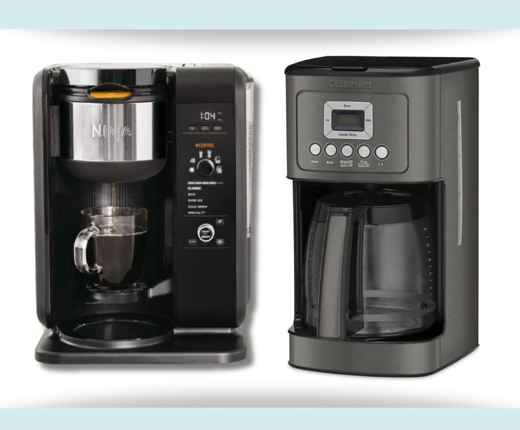 Cuisinart side by discount side coffee maker