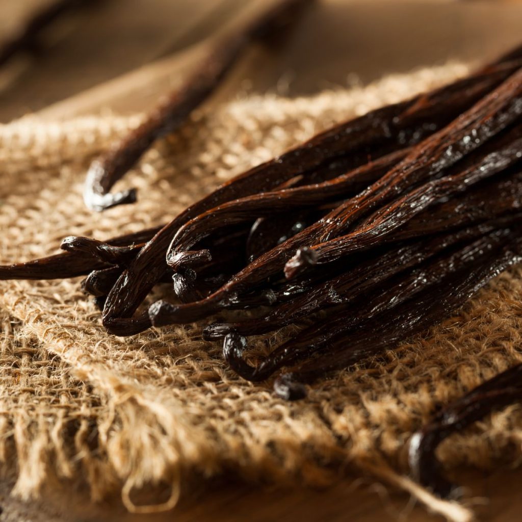 Organic vanilla beans