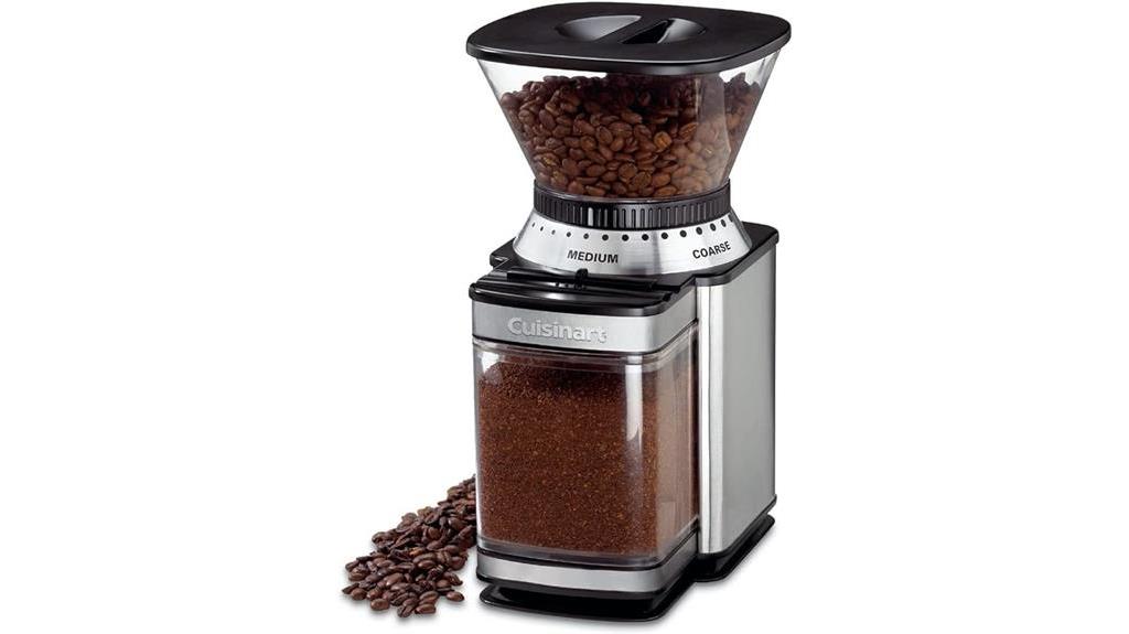  CUISINART Coffee Grinder, Electric Burr One-Touch Automatic  Grinder with18-Position Grind Selector, Stainless Steel, DBM-8P1 : Home &  Kitchen