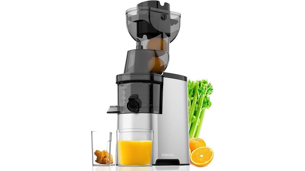 efficient canoly juicer machines