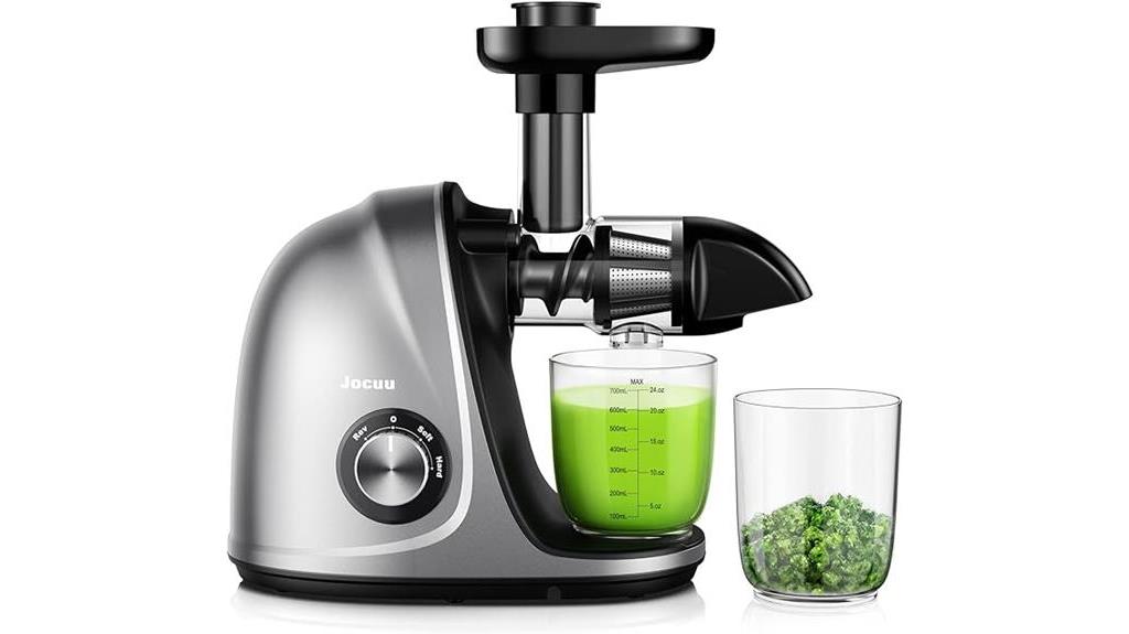 efficient quiet masticating juicer