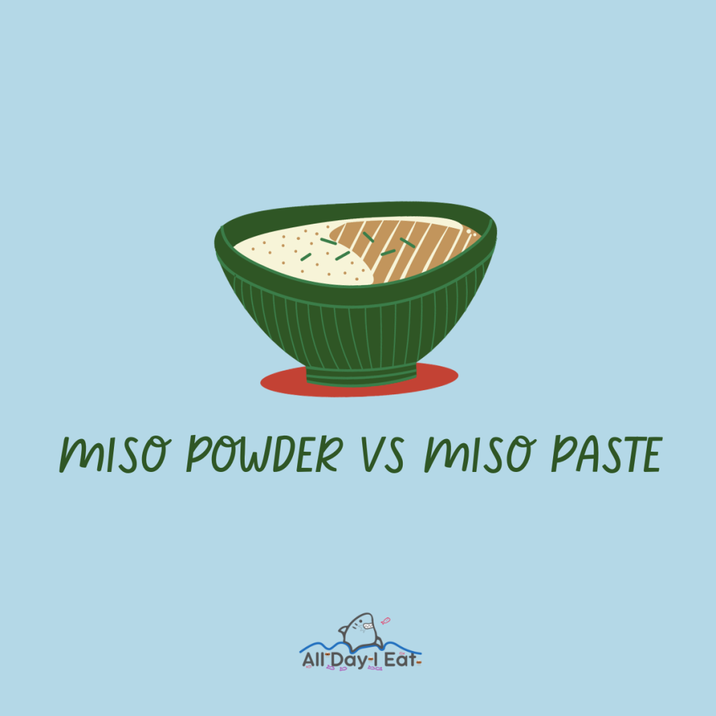 miso powder vs miso paste key takeaways