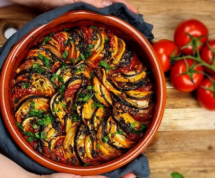 ratatouille in a bowl