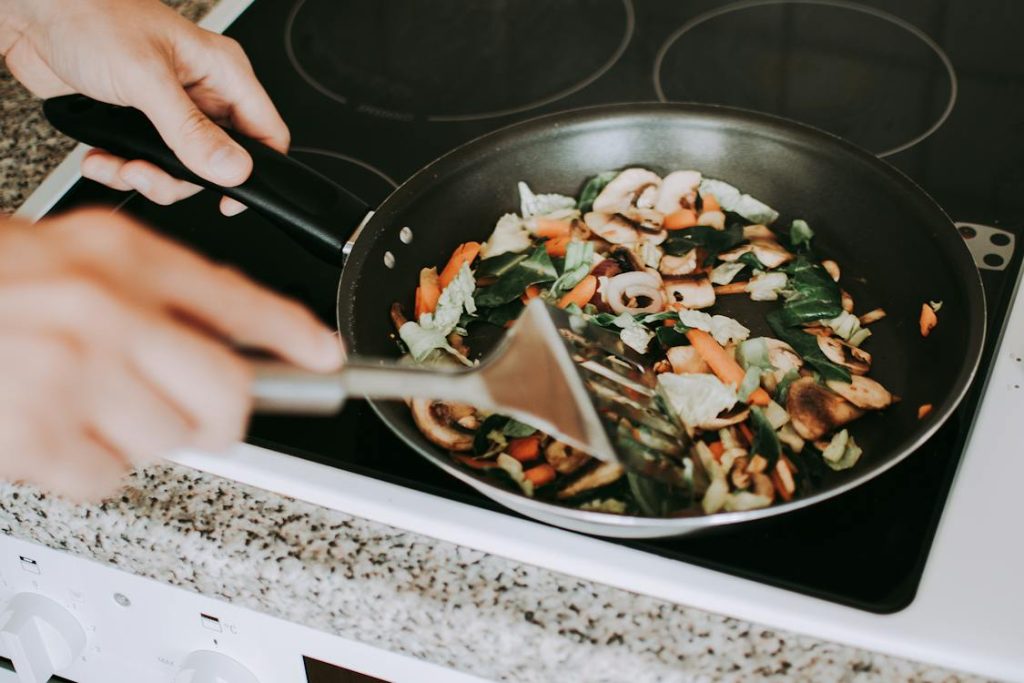 sauteed vegetables with Koji Butter Recipe