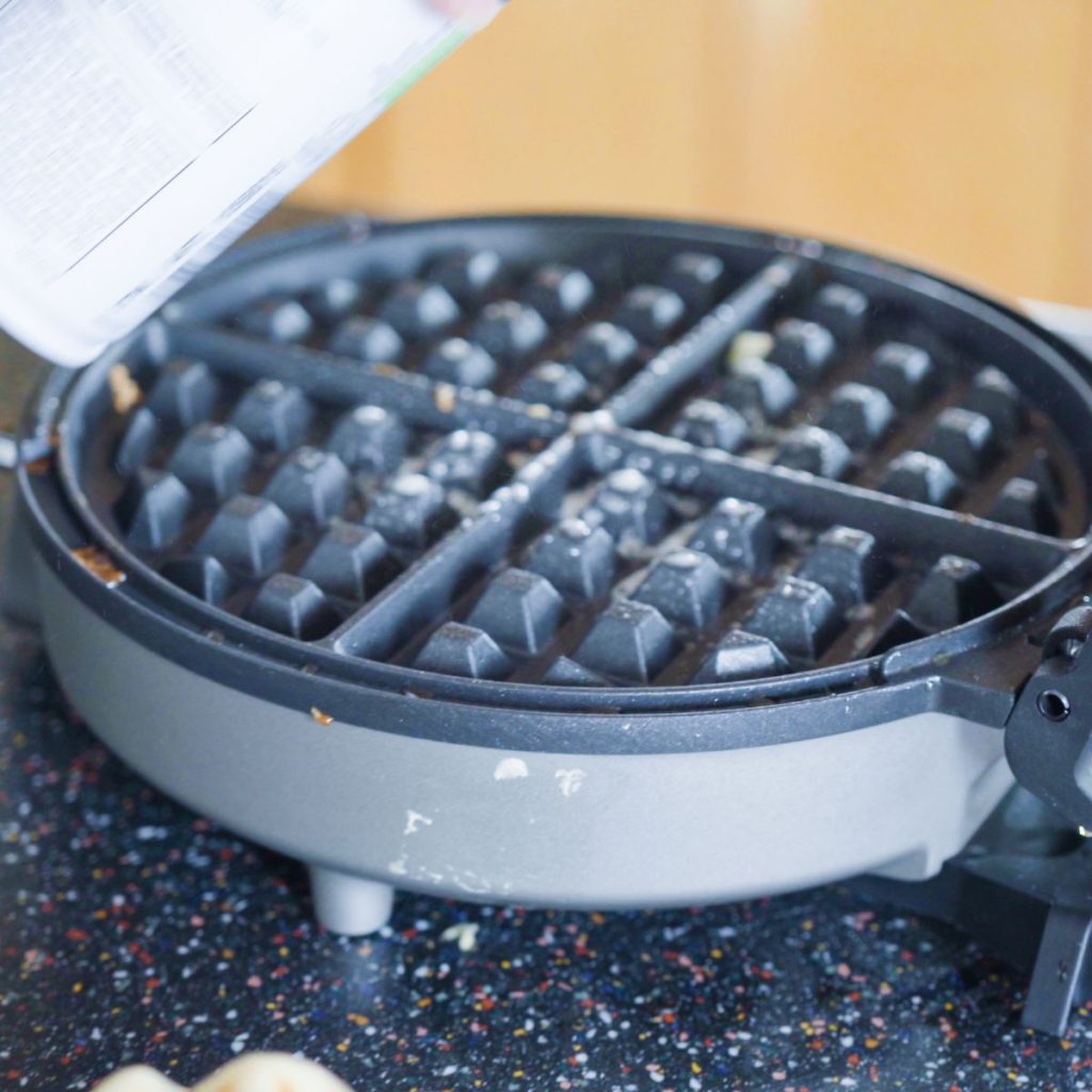 How do I clean my waffle maker?
